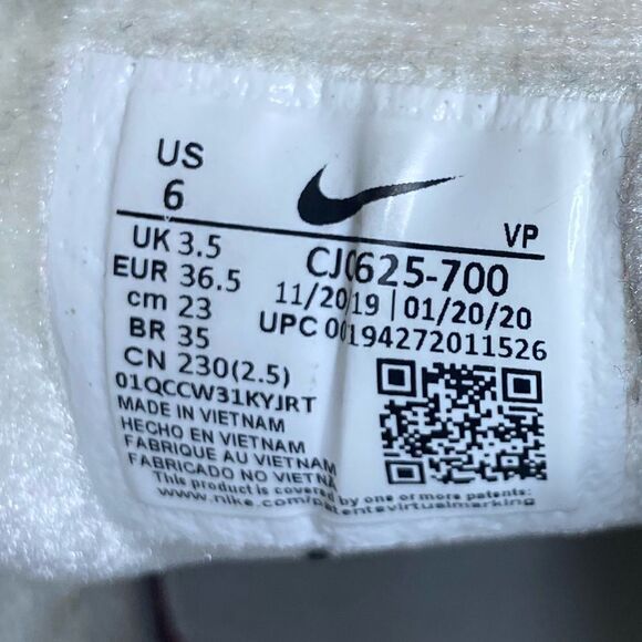 Nike Air Max 97 LX Metallic Gold Sneakers Size 6 - Picture 6 of 12